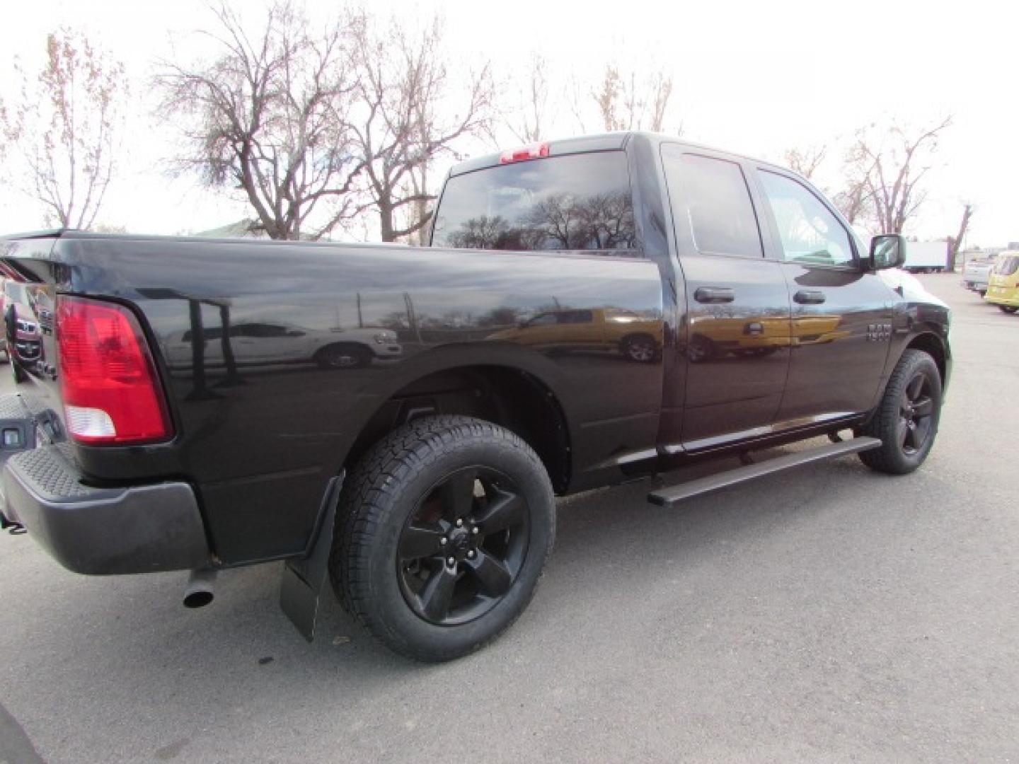 2015 Black /Gray RAM 1500 Express (1C6RR7FG3FS) with an 3.6 24 valve V6 engine engine, 8 speed automatic transmission, located at 4562 State Avenue, Billings, MT, 59101, (406) 896-9833, 45.769516, -108.526772 - 2015 RAM 1500 Express Quad Cab 4WD - Black Express package! 3.6 V6 engine - 8 speed automatic transmission - 4WD - 134,934 miles - Inspected and serviced - copy of the inspection and work performed as well as complete history report provided! Express package - air conditioning - tilt wheel - c - Photo#3